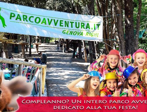 Festa di compleanno al Parco Avventura