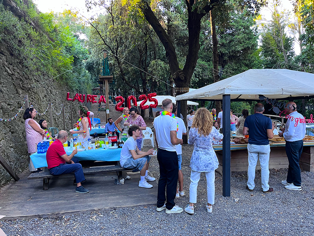 Festa di Laurea - Parco avventura Genova Righi