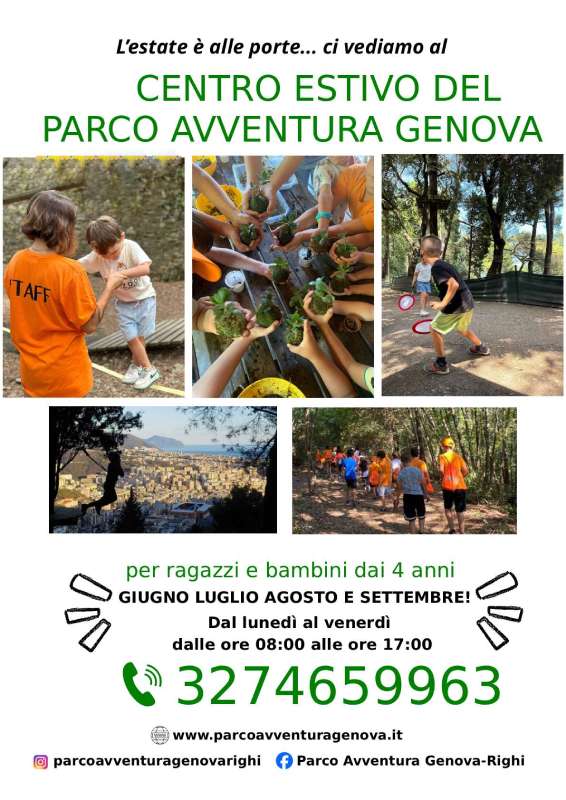 Centro estivo Genova Parco Avventura